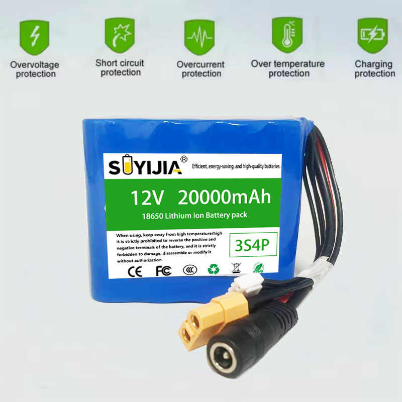 18650 3S4P Lithium-ion batteri - Fishing Boat Gps recensie en prijs
