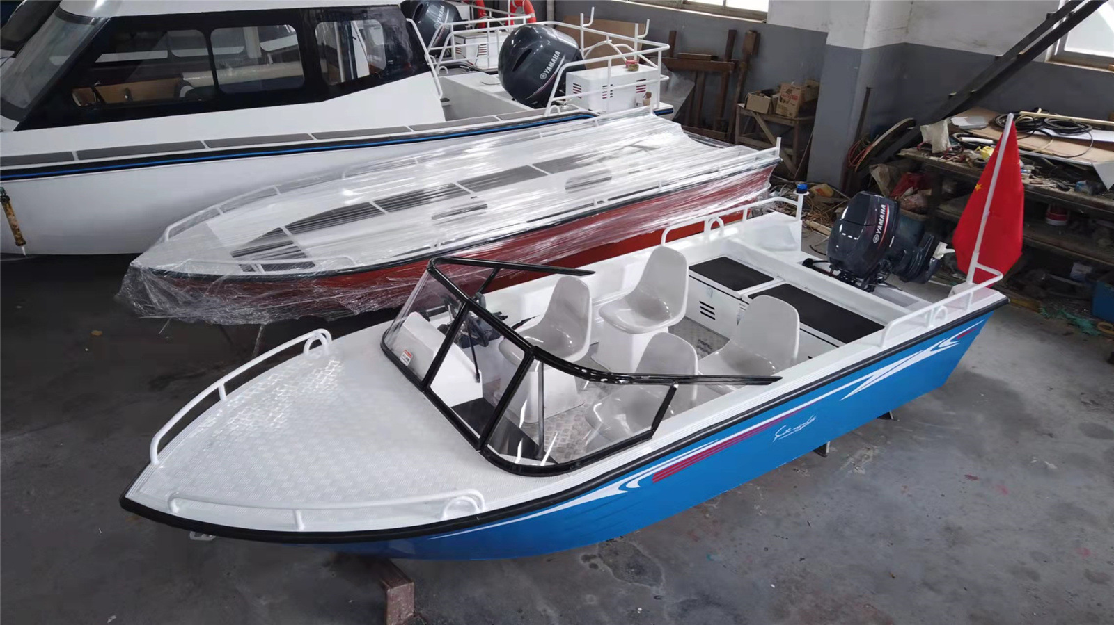 Open boot van aluminiumlegerin - Fishing Boat Aluminum recensie en prijs