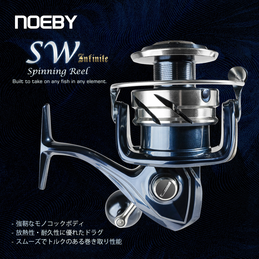 Noeby Max Drag 25kg Spinhengel - Fishing Boat Aluminum recensie en prijs